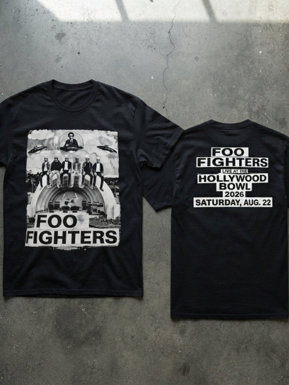 Foo Fighters Live at the Hollywood Bowl 2026 T-shirt
